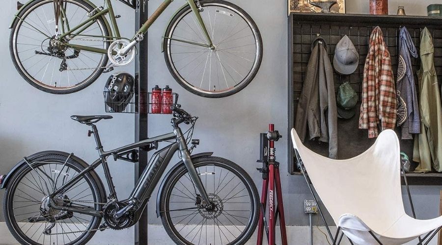Feedback Sports Velo Cache 2 Bike Storage Rack, one of the best garage bike rack in use to store bikes 