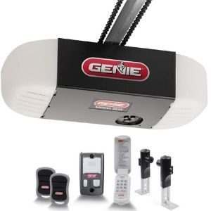 Among the best z-wave garage door opener, Genie ChainDrive 550 Garage Door Opener - Heavy-Duty Chain Drive System - Includes 2, 3-Button Remotes, Wall Console, Wireless Keypad, Safe T-Beams - Model ia another exceptional model
