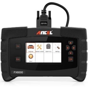 A picture of ANCEL FX6000 OBD2 Scanner with All System Automotive Code Reader Vehicle OBDII Diagnostic Scan Tool for Engine ABS SRS Transmission DPF TPMS EPB IMMO ECU, an efficient model among the Best Tuner For F150 Ecoboost