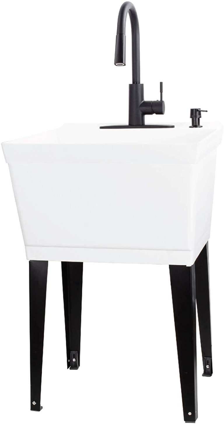 10 Best Utility Sink For Garage Of 2022 Expert Reviews Buyers   619cL33l09L. AC SL1500  768x1449 