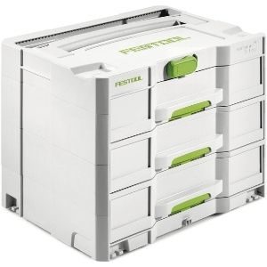 Festool 200119 SYS 4 Sortainer is a convenient and efficient tool among the best tool chest for garage 