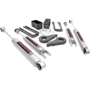 Rough Country 2.5" Leveling Kit for 99-06 Chevy Silverado GMC Sierra 1500-28330, pictured above forms one of the most efficient models among the Best Shocks For Silverado 1500