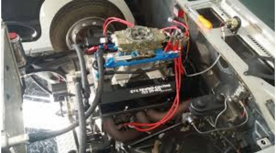 Pictured above is an image of the SBC head for drag racing unit