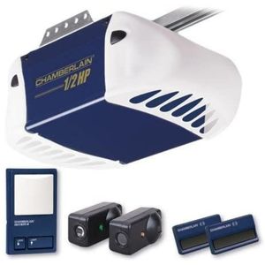 A picture of Chamberlain PD432D 1/2-Horsepower Screw Drive Garage Door Opener, one of the best screw drive garage door opener unit 