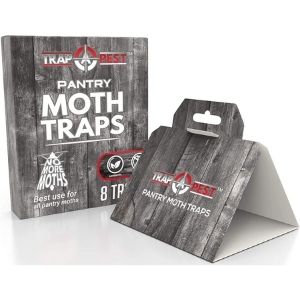 Among the best moths traps for the garage, Pantry Moth Traps- Safe and Effective for Food and Cupboard- Glue Traps with Pheromones for Pantry Moths (8 Pack) is one of the primary units you wont regret having in your room