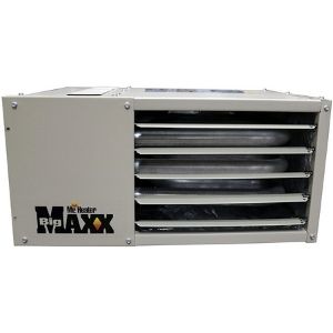 Among the best propane heater models, Mr. Heater F260550 Big Maxx MHU50NG Natural Gas Unit Heater is an exemplary unit you will love installed in your garage