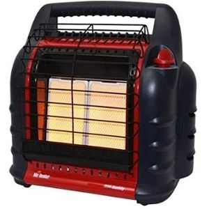 An image of Mr. Heater F274800 MH18B, Portable Propane Heater,Red,Regular, another explicit unit that will help create a desirable temperature in your garage