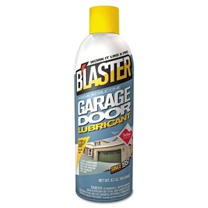 An image of Blaster 16-GDL Garage Door Lubricants, 9.3 oz., Can (Pack of 12), one of the best garage door opener lubricants for cold weather 