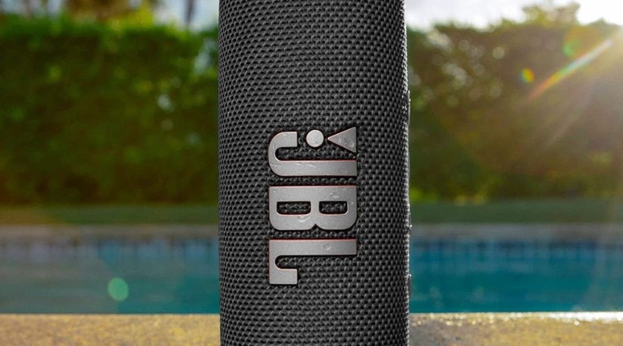 An image of JBL Flip 6 - Portable Bluetooth Speaker, Powerful Sound and deep bass, one of the best bluetooth speaker for garage 