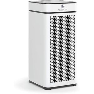 An iomage showing, Medify MA-40 Air Purifier with H13 True HEPA Filter | 840 sq ft Coverage | for Allergens, Wildfire Smoke one of the most effective units among the best garage heater 