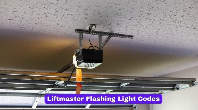 Liftmaster Flashing Light Codes