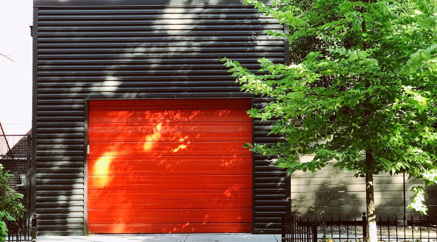 An image of garage door  