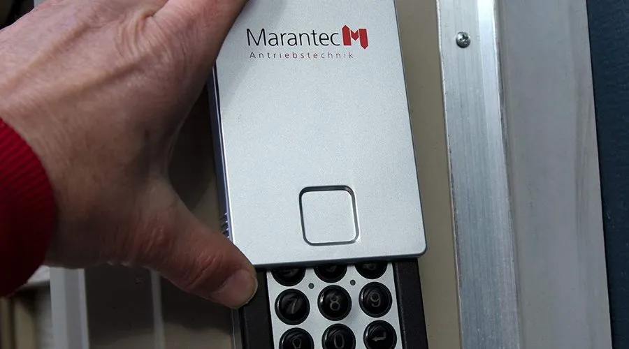 A picture showing Marantec Wireless Keyless Entry System for Garage, one of the Best Garage Door Keypad model