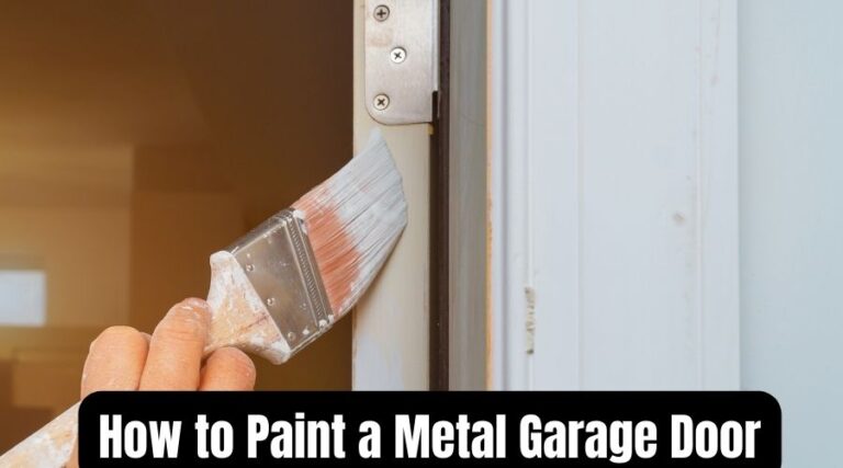 How to Paint a Metal Garage Door