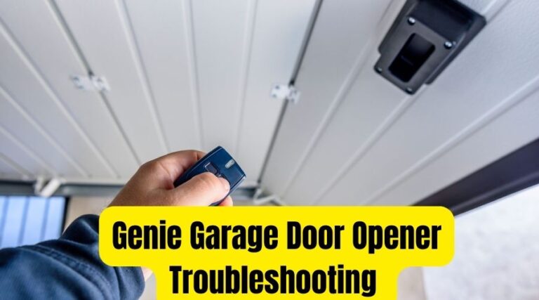 Genie Garage Door Opener Troubleshooting